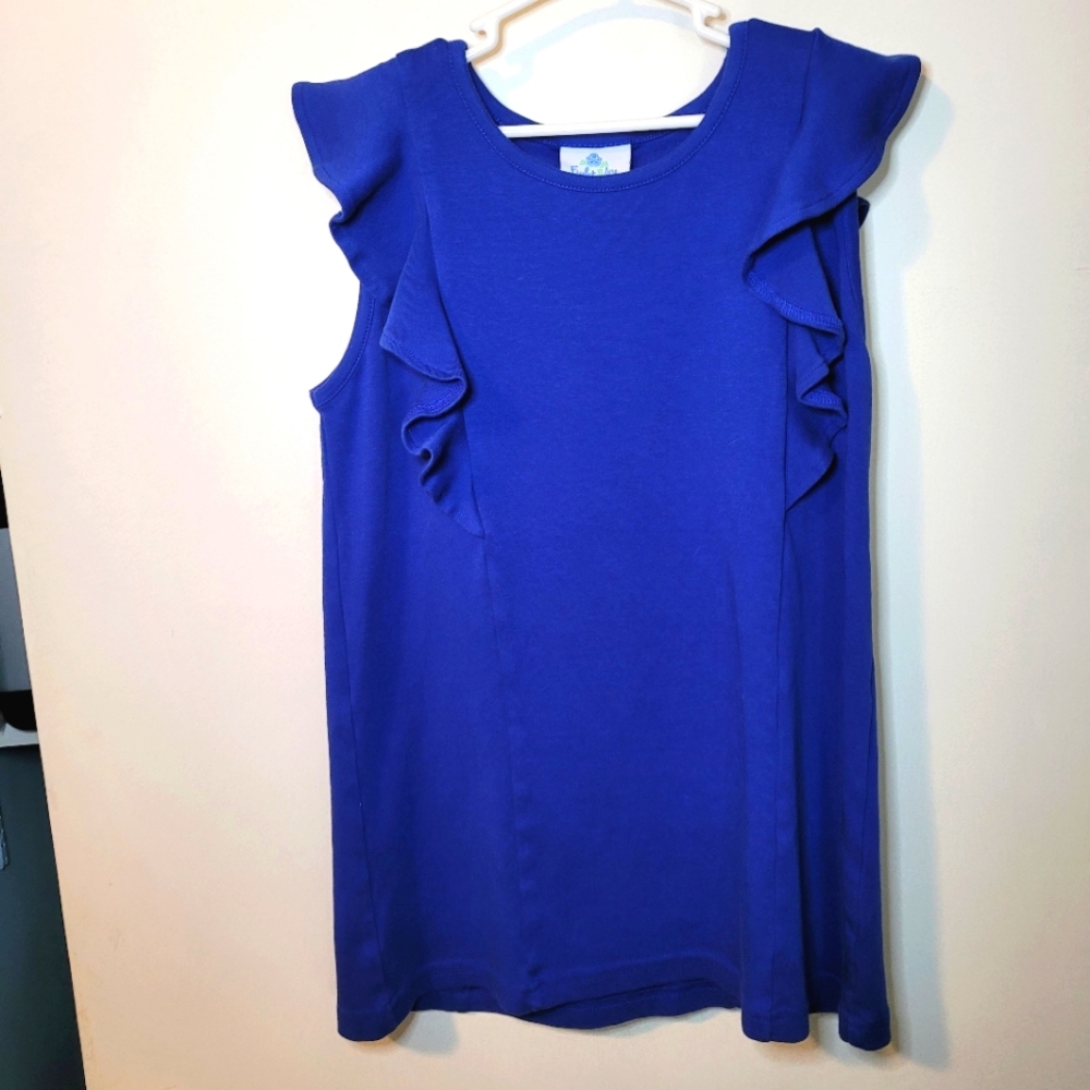 Eyelet & Ivy Ruffled Sleeve Top